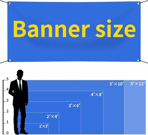 Custom Banner, Personalized 13oz Vinyl Banners and Signs Printing Indoor or Outdoor, Backdrop Customize for Business Graduation and Birthday, with Logo, Image and Text in Kuwait