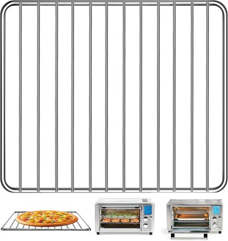 Air Fryer Wire Rack for Emeril Lagasse 26 QT Extra Large Air Fryer, 12.5''*11.5'' Stainless Steel Air Fryer Accessories Roasting Steamer Grill Racks in Saudi Arabia