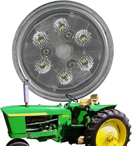 90W PAR36 LED Work Light 12V 24V Led Tractor Lights Floodlight, Compatible with John Deere/Ford/Intornational/Case IH Sealed Beam IP67 Waterproof (1PC - 90W Flood) in Saudi Arabia