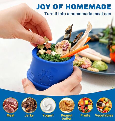 Frozen Dog Enrichment Toys,Dog Toys to Keep Them Busy-Swinging Stuffable & Slow Feeder & Nature Rubber & Dishwasher Safe,Long-Lasting Interactive Dog Toy to Keep Your Pup Busy for Medium,Navy,M in Saudi Arabia