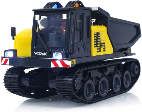 TOUCAN RC HOBBY 1/50 T14R Panther RTR الكهربائية RC الزاحف شاحنة قلابة شاحنة بناء مركبة قلابة مجنزرة نموذج نهائي وحدة أصوات لهواية الكبار in Saudi Arabia