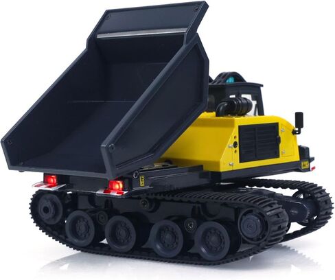 TOUCAN RC HOBBY 1/50 T14R Panther RTR الكهربائية RC الزاحف شاحنة قلابة شاحنة بناء مركبة قلابة مجنزرة نموذج نهائي وحدة أصوات لهواية الكبار in Saudi Arabia