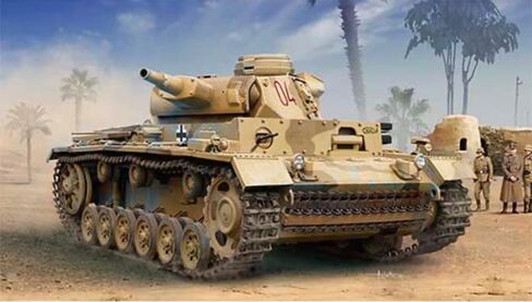 أكاديمية 13567 1/35 مقياس الألمانية بانزر III Ausf.N "أفريكا كوربس" أطقم منمذجة in Kuwait