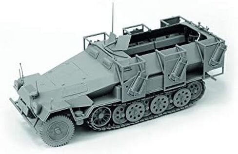 ZVEZDA 3625 - قاذفة الصواريخ الثقيلة الألمانية Sd.Kfz.251/1 Ausf.B Stuka zu Fuss - مجموعة نماذج بلاستيكية بمقياس 1/35 460 قطعة طول 6½ / 17 سم in Kuwait