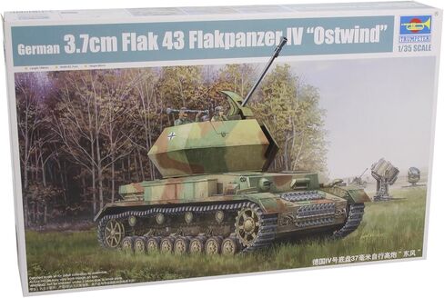 Trumpeter 1/35 German 3.7cm Flak 43 Flak Panzer IV Ostwind Tank in Saudi Arabia