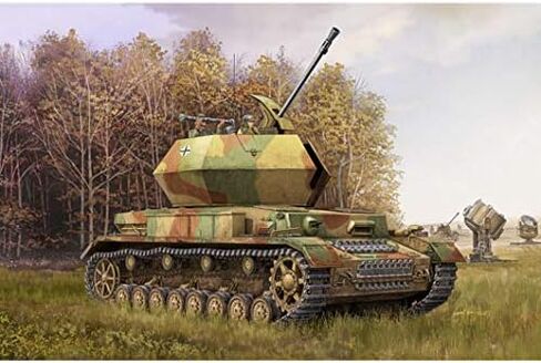 Trumpeter 1/35 German 3.7cm Flak 43 Flak Panzer IV Ostwind Tank in Saudi Arabia