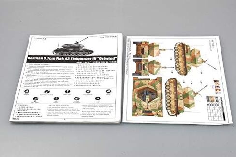 Trumpeter 1/35 German 3.7cm Flak 43 Flak Panzer IV Ostwind Tank in Saudi Arabia