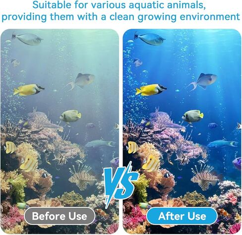 6 Pack Aquarium Fish Tank Water Filter Cartridge Compatible with Coralife BioCube, Replacement Filter Cartridge for Biocube 14 16 29 32 Gallon Aquarium in Saudi Arabia