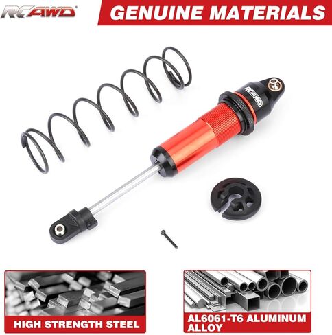 RCAWD KRATON 8S ممتص الصدمات ونهاية قضيب الصدمات ومجموعة أكواب الربيع، من أجل ARRMA 1/5 EXB RTR الجزء الأمامي والخلفي RC للصدمات #ARA330609#ARA330610 in Saudi Arabia