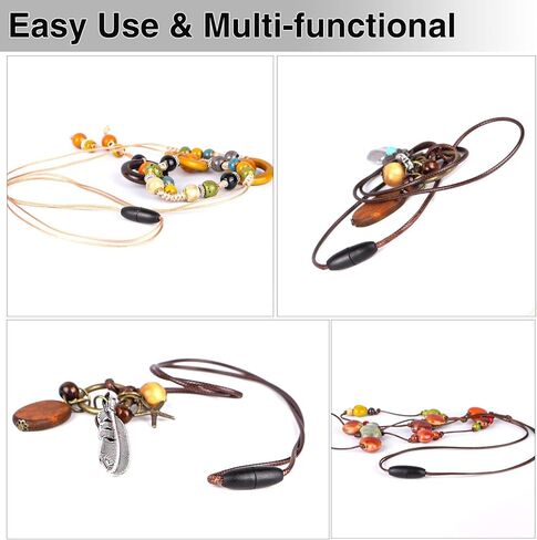 100PCS Breakaway Clasps for Jewelry Making - 25mm Safety Lanyard Clasps, Black Plastic Bead Connectors for Necklace, Bracelet, Keychain,Hangers,Lanyards (Black) in Saudi Arabia