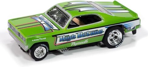 SC421-3G Auto World 4Gear 1972 Plymouth Duster High Octane FC HO Scale Slot Car in Saudi Arabia