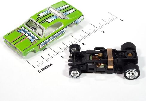 SC421-3G Auto World 4Gear 1972 Plymouth Duster High Octane FC HO Scale Slot Car in Saudi Arabia