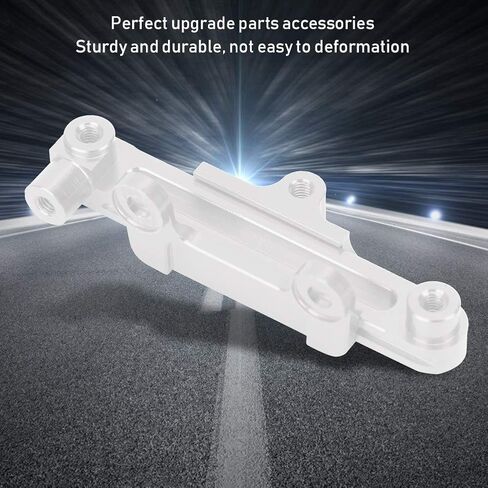 K949 006 Aluminium Alloy Steering Servo Saver, Upgrade Part for WL Toys 1/10 k949 RC Car, High Precision CNC Machined, Wear Resistant, Corrosion Resistant, Heat Conductive, Blue (Silver K949-006S) in Saudi Arabia