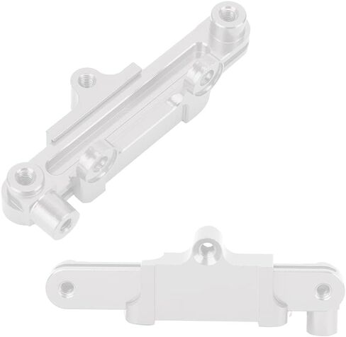 K949 006 Aluminium Alloy Steering Servo Saver, Upgrade Part for WL Toys 1/10 k949 RC Car, High Precision CNC Machined, Wear Resistant, Corrosion Resistant, Heat Conductive, Blue (Silver K949-006S) in Saudi Arabia