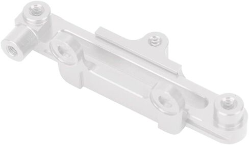 K949 006 Aluminium Alloy Steering Servo Saver, Upgrade Part for WL Toys 1/10 k949 RC Car, High Precision CNC Machined, Wear Resistant, Corrosion Resistant, Heat Conductive, Blue (Silver K949-006S) in Saudi Arabia