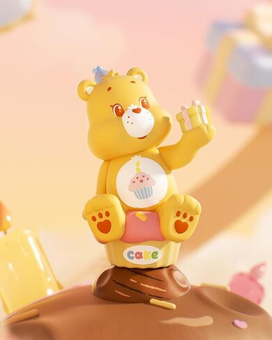 MINISO Care Bears Healing Planet Series صندوق أعمى من الفينيل الناعم لعبة تماثيل حيوانات غامضة لطيفة، نموذج هدية مفاجئة قابلة للجمع، تصميم عشوائي لهدايا عيد ميلاد ديكور المنزل، صندوق واحد in Saudi Arabia