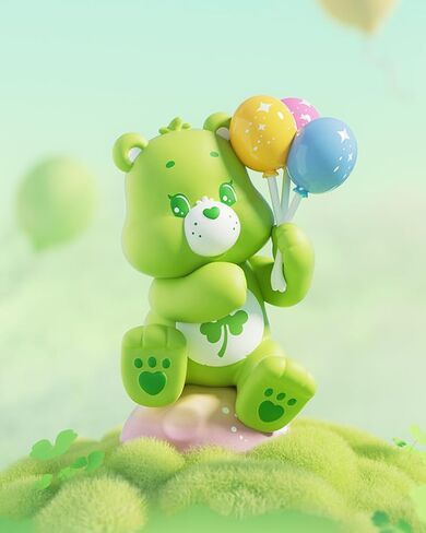 MINISO Care Bears Healing Planet Series صندوق أعمى من الفينيل الناعم لعبة تماثيل حيوانات غامضة لطيفة، نموذج هدية مفاجئة قابلة للجمع، تصميم عشوائي لهدايا عيد ميلاد ديكور المنزل، صندوق واحد in Saudi Arabia