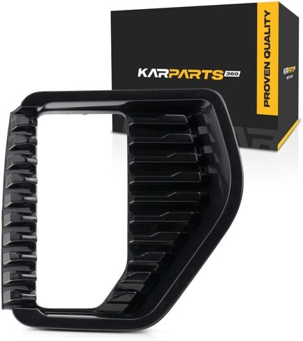 Karparts360 لـ GMC Sierra 1500 2019 2020 2021 ضباب الخفيفة تقليم سائق جانب | الجبهة | سوداء سوداء | نماذج SLE/الارتفاع | استبدال GM1038242 | 84220374 in Saudi Arabia