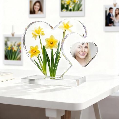 Large Photo Frame Resin Molds Heart Shape Silicone Moulds for Epoxy Resin Picture Frame Display Molds for DIY Art Crafts Table Home Decor Handmade Gifts in Saudi Arabia