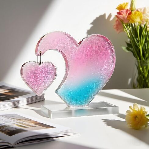 Large Photo Frame Resin Molds Heart Shape Silicone Moulds for Epoxy Resin Picture Frame Display Molds for DIY Art Crafts Table Home Decor Handmade Gifts in Saudi Arabia