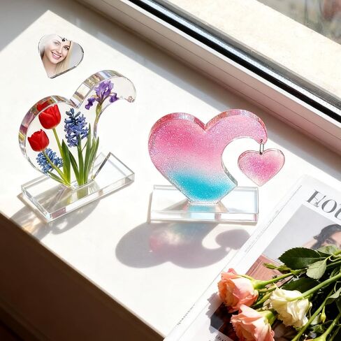 Large Photo Frame Resin Molds Heart Shape Silicone Moulds for Epoxy Resin Picture Frame Display Molds for DIY Art Crafts Table Home Decor Handmade Gifts in Saudi Arabia