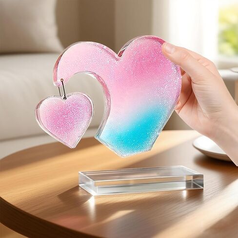 Large Photo Frame Resin Molds Heart Shape Silicone Moulds for Epoxy Resin Picture Frame Display Molds for DIY Art Crafts Table Home Decor Handmade Gifts in Saudi Arabia