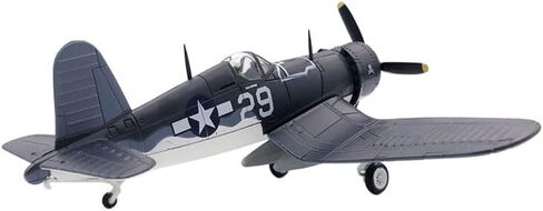 نموذج طائرة مقاتلة من طراز F-4U Corsair مقاس 1/72، طائرة عسكرية من الحرب العالمية الثانية، طائرة عسكرية معدنية مصبوبة، واقعية للغاية للتجميع. in Kuwait