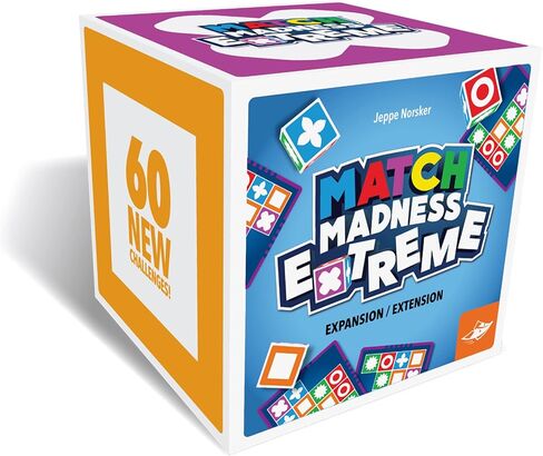 لعبة Foxmind Match Madness Board، لعبة مطابقة التعرف البصري ذات الوضع المزدوج، لعبة ألغاز سريعة الخطى لتطوير مهارات حل المشكلات، ألعاب لوحية ممتعة للبالغين والعائلة in Kuwait