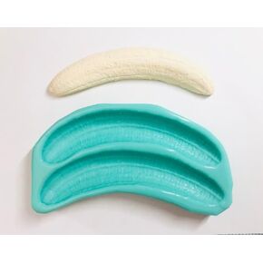 Realistic Banana Halves Mold- Banana Split Silicone Mold |Candle |Soap | Embeds |Wax |Resin | Not Food Grade in Saudi Arabia