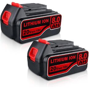 VANTTECH 2PACK LBXR20 20V 3.0Ah Replacement for Black+Decker 20V Battery 20V Max Lithium LB20 LBX20 LST220 LBXR2020-OPE LBXR20B-2 LB2X4020 Compatible with Black+Decker 20V Cordless Tool Battery in Kuwait
