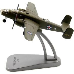 ZEZEFUFU 1:144 Alloy B-25 Bomber Mitchell Aircraft Model Fighter Attack Plane Model with Display Stand in Saudi Arabia