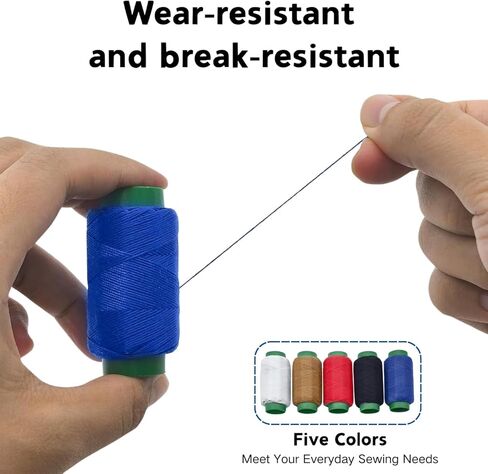 مجموعة أدوات الخياطة الفولاذية ذات العين الكبيرة 41 قطعة من Giasy_Fortune، مجموعة إبرة وخيط، مجموعة خياطة يدوية محمولة، أدوات إصلاح مجموعة إبر الثقب، هدايا عيد الميلاد للجدة المبتدئين المسافرين لعشاق الأعمال اليدوية in Kuwait