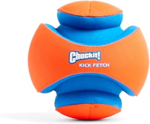Chuckit! Kick Fetch Ball Dog Toy, Large, 8in, for Large Dogs, Floats in Kuwait