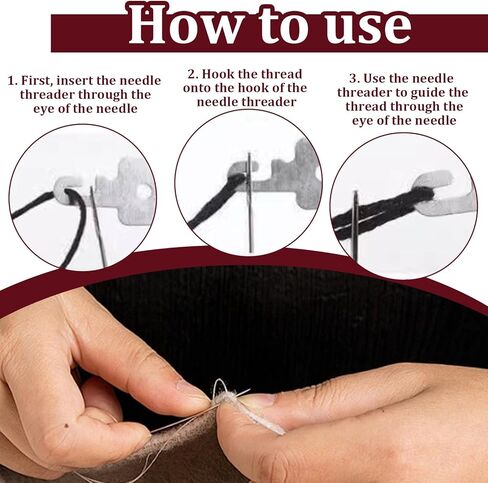 37 Pcs Sewing Tool Set,Steel Needles for Hand Sewing,Portable Needle and Thread Kit,Sewing Kit,Steel Sewing Needles,Steel Sewing Needles Kit,Needle Threaders for Hand Sewing Include 25 Steel Needles in Saudi Arabia