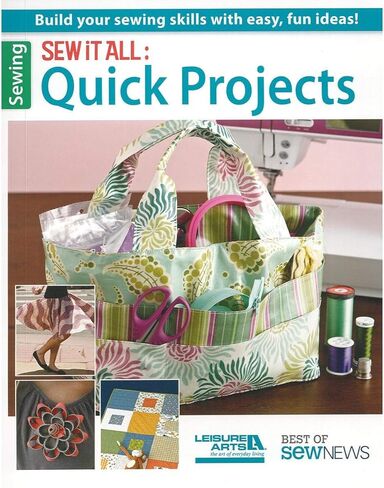 Leisure Arts Sew It All Quick Projects Sewing Book in Saudi Arabia