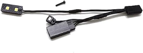 طقم مصابيح LED أمامية وخلفية RC لـ Losi 1/28 Micro-T 2WD RC قطع غيار المصابيح الأمامية والخلفية للسيارة in Saudi Arabia