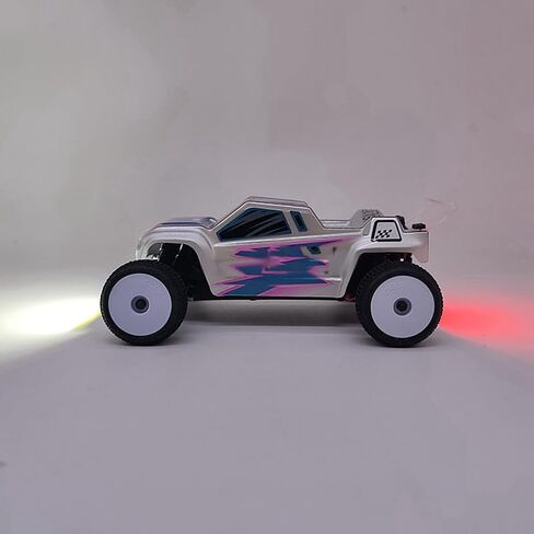 طقم مصابيح LED أمامية وخلفية RC لـ Losi 1/28 Micro-T 2WD RC قطع غيار المصابيح الأمامية والخلفية للسيارة in Saudi Arabia