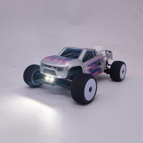 طقم مصابيح LED أمامية وخلفية RC لـ Losi 1/28 Micro-T 2WD RC قطع غيار المصابيح الأمامية والخلفية للسيارة in Saudi Arabia