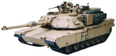 مجموعة نماذج Tamiya M1 A2 Abrams - دبابة قتال رئيسية أمريكية بمقياس 1/48 - استيراد متوازي - تفاصيل واقعية - البالغين، الهواة، عشاق التاريخ العسكري in Saudi Arabia