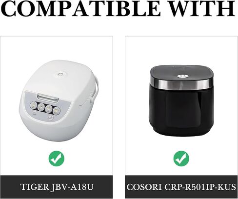 Linkidea Rice Cooker Inner Pot Replacement, Aluminum Alloy Pressure Cooker Pot, Dishwasher Safe Replacement Inner Compatible with Tiger JBV-A18U-W, COSORI CRP-R501IP-KUS in Kuwait