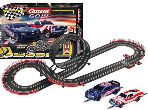 Carrera GO Electric Powered Slot Car Racing Kids Toy Race Track Set 1:43 Scale, Street Legends in Saudi Arabia