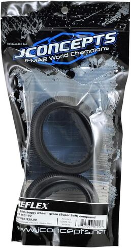 J Concepts Inc. 1/8 Reflex Tire Green Buggy 2 JCO312102 in Saudi Arabia