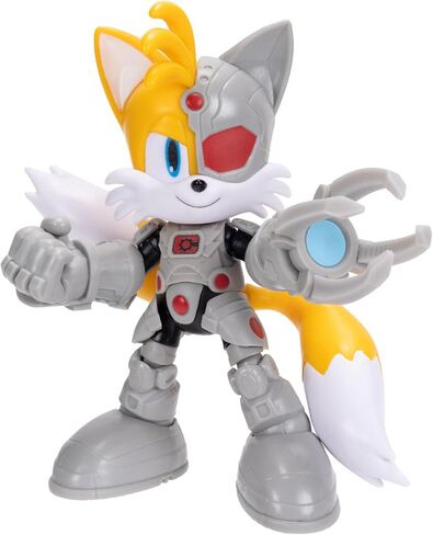 DC X Sonic Collectable Action Figures Shadow as Batman, Tails as Cyborg, Knuckles as Superman Featuring Highly Articulation Figures with Dynamic Posing in Kuwait