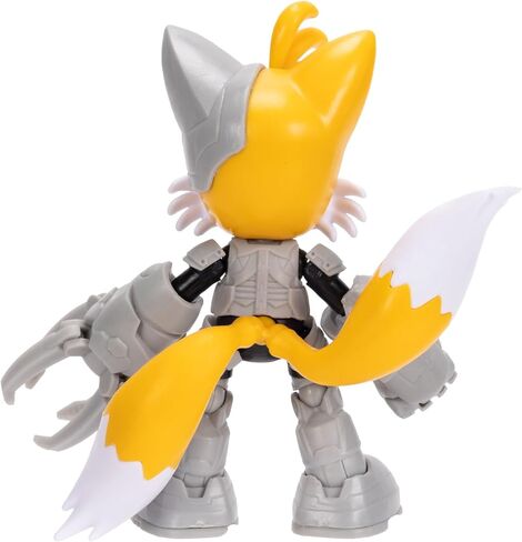 DC X Sonic Collectable Action Figures Shadow as Batman, Tails as Cyborg, Knuckles as Superman Featuring Highly Articulation Figures with Dynamic Posing in Kuwait