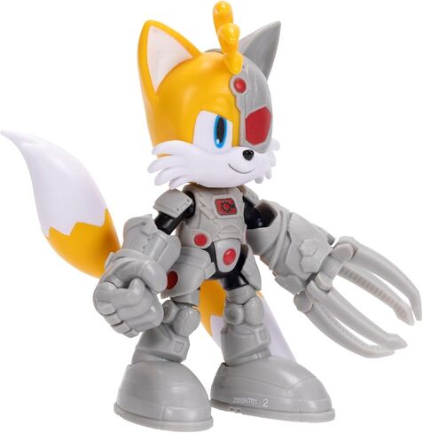 DC X Sonic Collectable Action Figures Shadow as Batman, Tails as Cyborg, Knuckles as Superman Featuring Highly Articulation Figures with Dynamic Posing in Kuwait