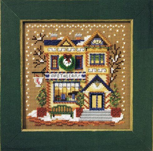 Apothecary Shop Beaded Counted Cross Stitch Kit Mill Hill MH14-7304 Buttons & Beads 2007 Winter in Saudi Arabia