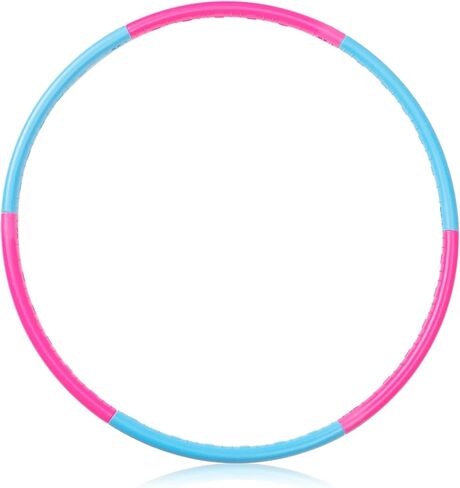 Liberry Kids Exercise Hoop, Detachable Adjustable Plastic Toy Fitness Hoops for Kids, Suitable for Beginners and Children Age 3 and Up, Pack of 3 in Saudi Arabia