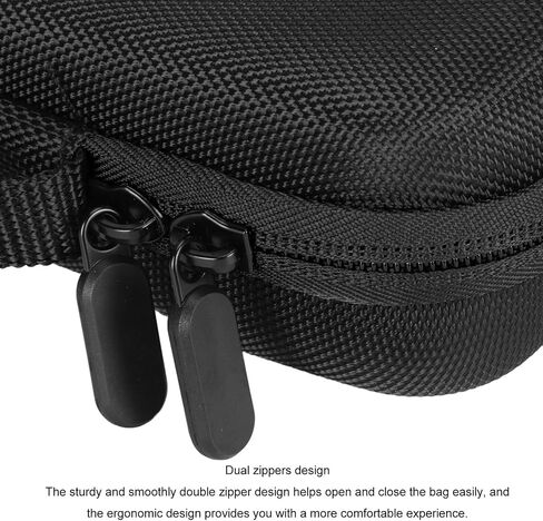 gernie Game Console Carrying Case, Portable Mini Game Player Storage Bag Shockproof Handheld Gaming Machine Storage Bag for ASUS Ally 7 Inch 120Hz (Black) [Video Game] in Saudi Arabia