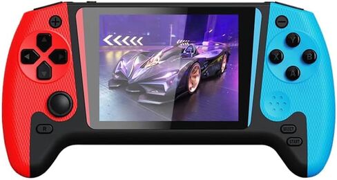 Super Q21 Retro Handheld Game Console with 500 Built-in Classic Games, 3.0" LCD, Rechargeable Battery, TV Output, Portable Mini Gaming System for Kids & Adults, Christmas Best Gifts in Saudi Arabia