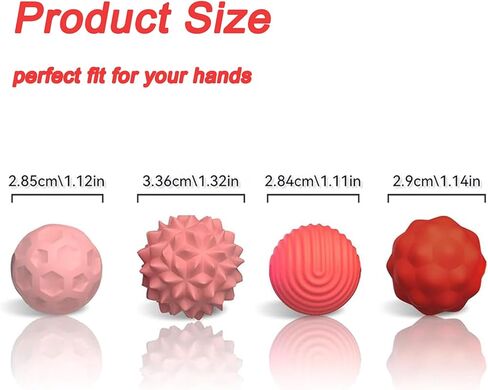Silicone Magnetic Fidget Balls - 8Pcs Sensory Magnetic Silicone Balls Desk Toy for Stress Relief and ADHD Anxiety,Silent Magnet with Textured Surface for Teens and Adults. (Pink) in Saudi Arabia